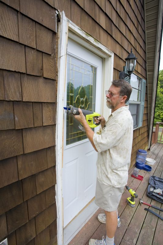 Local Exterior Door Repair pros at work
